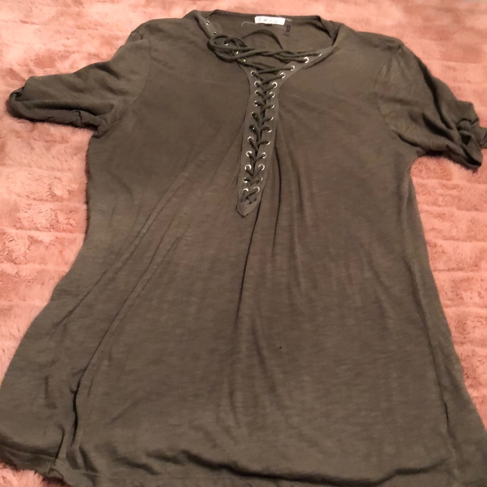 Olive Green T Shirt